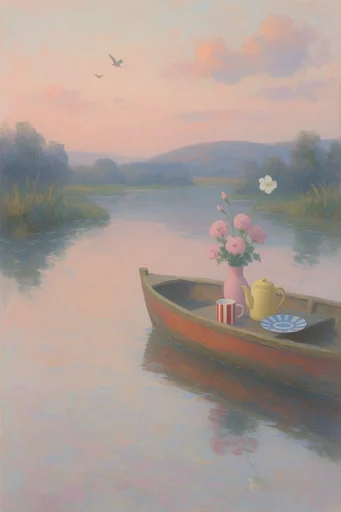 Ethereal Pastel Surrealism style reference image — ethereal atmospheric lighting