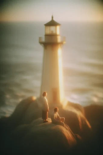 Dreamy Analog Nostalgia style reference image — analog film grain