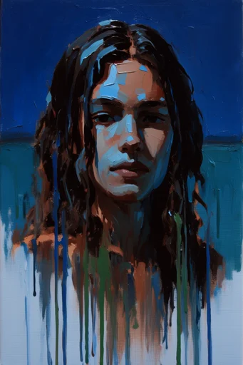 Submerged Chiaroscuro Mysticism moodboard — generate AI images in this style