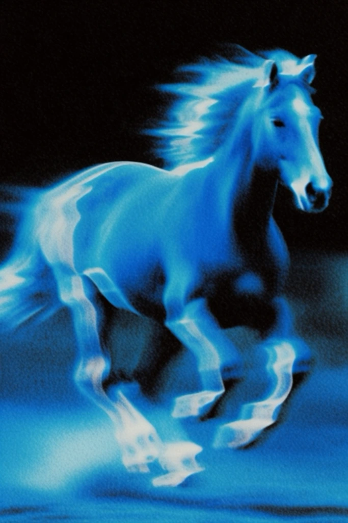 Luminescent Thermal Ether style AI image example 3