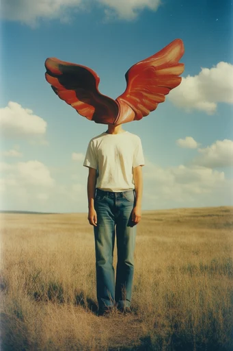 Surrealist Pastoral Dreamscape moodboard — generate AI images in this style