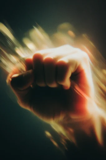Kinetic Nocturnal Blur style reference image — cinematic film grain