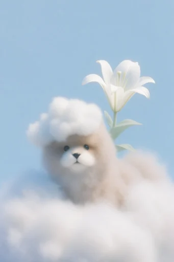 Ethereal Cloud Minimalism style AI image example 3