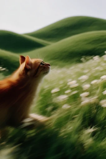 Graphic Kinetic Surrealism style reference image — kinetic motion blur