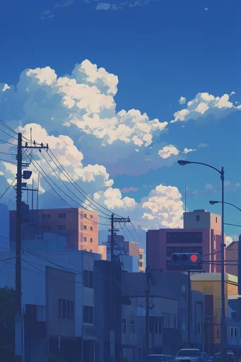 Nostalgic Summer Anime style reference image — anime aesthetic