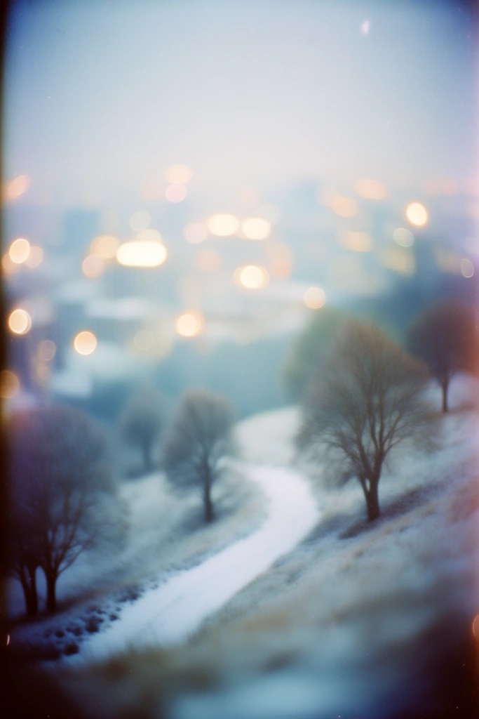 Ethereal Analog Melancholy style AI image example 2
