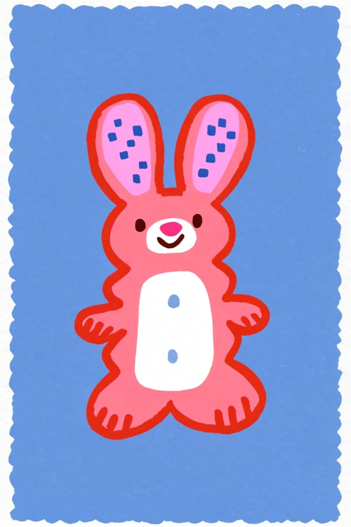 Whimsical Graphic Naivism style AI image example 3