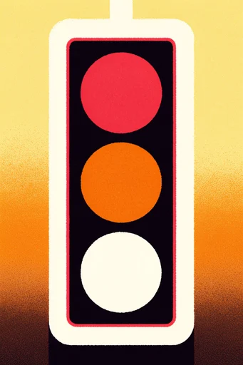 Graphic Risograph Pop style reference image — sharp ink outlines