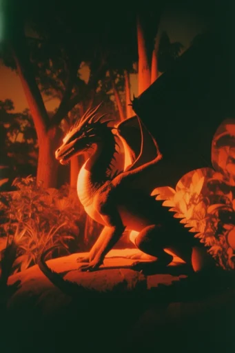 Amber Noir Dreamscape style reference image — soft-focus dreamlike haze