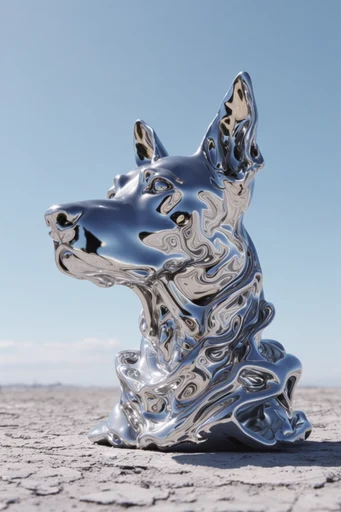 Ethereal Liquid Refraction style reference image — fluid dynamics