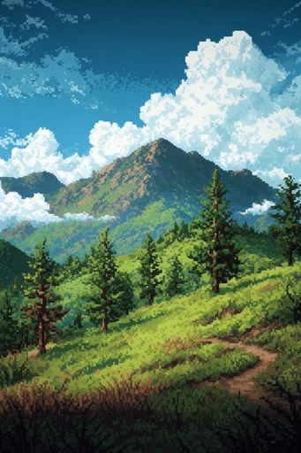 Atmospheric Pixel Nostalgia style reference image — pixel art