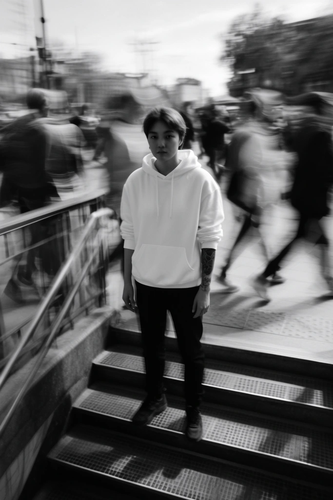 Spectral Urban Kineticism style AI image example 1