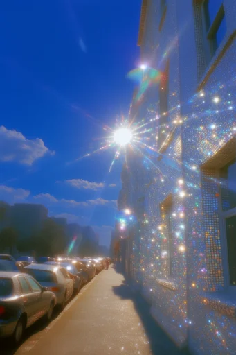 Hyper-Embellished Dreamcore Glamour style reference image — rhinestone encrusted