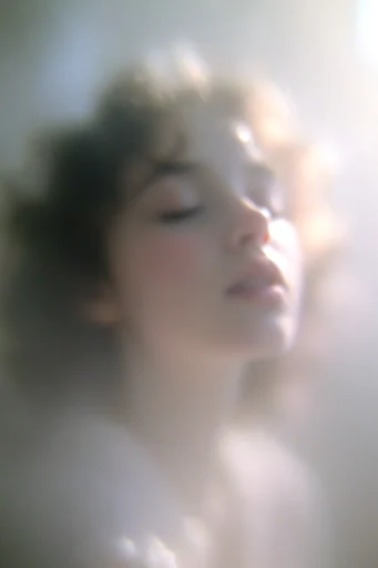 Ethereal Analog Melancholy style reference image — vintage cinematic texture