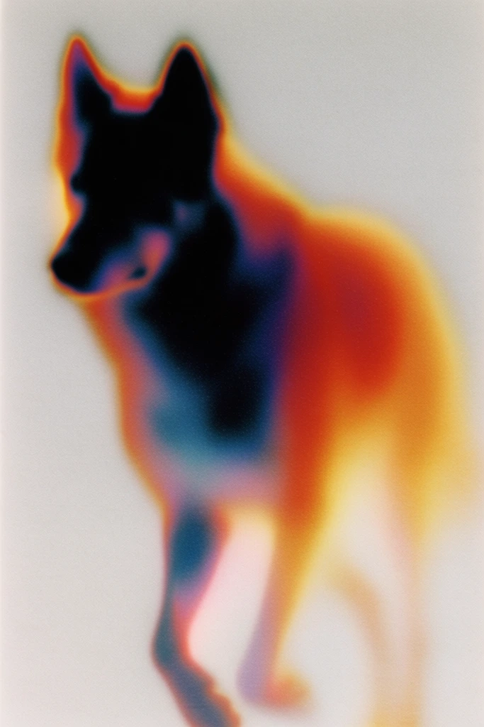 Thermal Aura Surrealism style AI image example 3