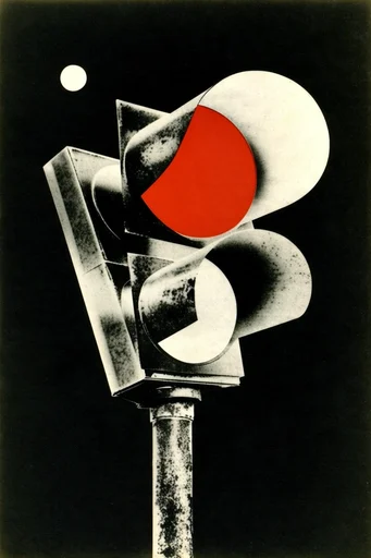 Monochrome Avant-Garde Noir style reference image — chiaroscuro noir