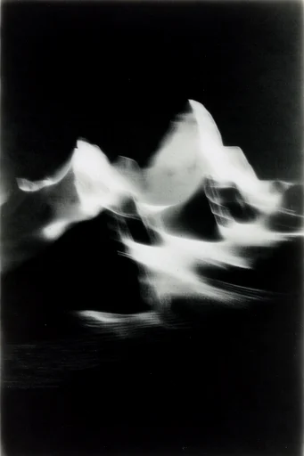 Spectral Monochrome Noir style reference image — high-contrast monochrome