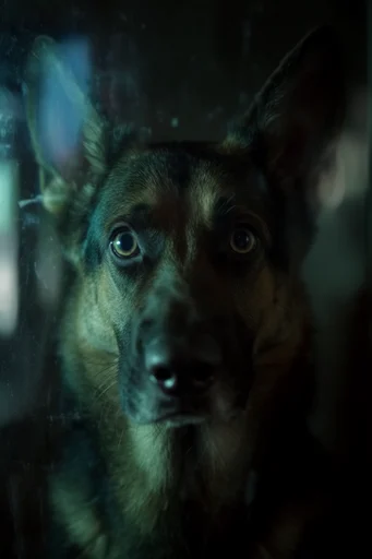 Cinematic Surveillance Noir style reference image — shallow depth of field