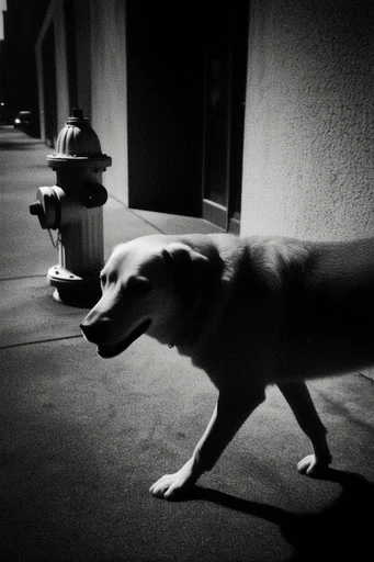 Gritty Cinematic Monochrome style reference image — noir atmosphere
