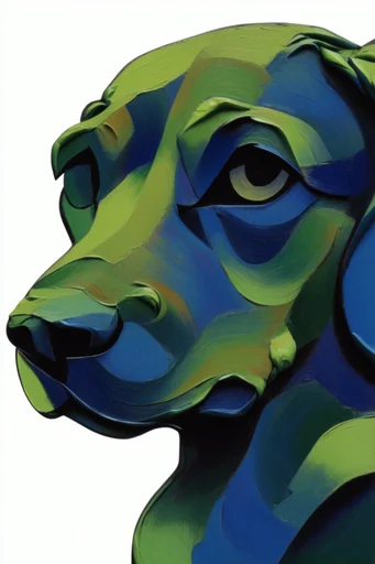 Textured Whimsical Fauvism style reference image — saturated pop surrealism