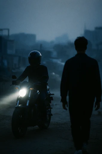 Cinematic Atmospheric Gloom style reference image — cinematic film grain