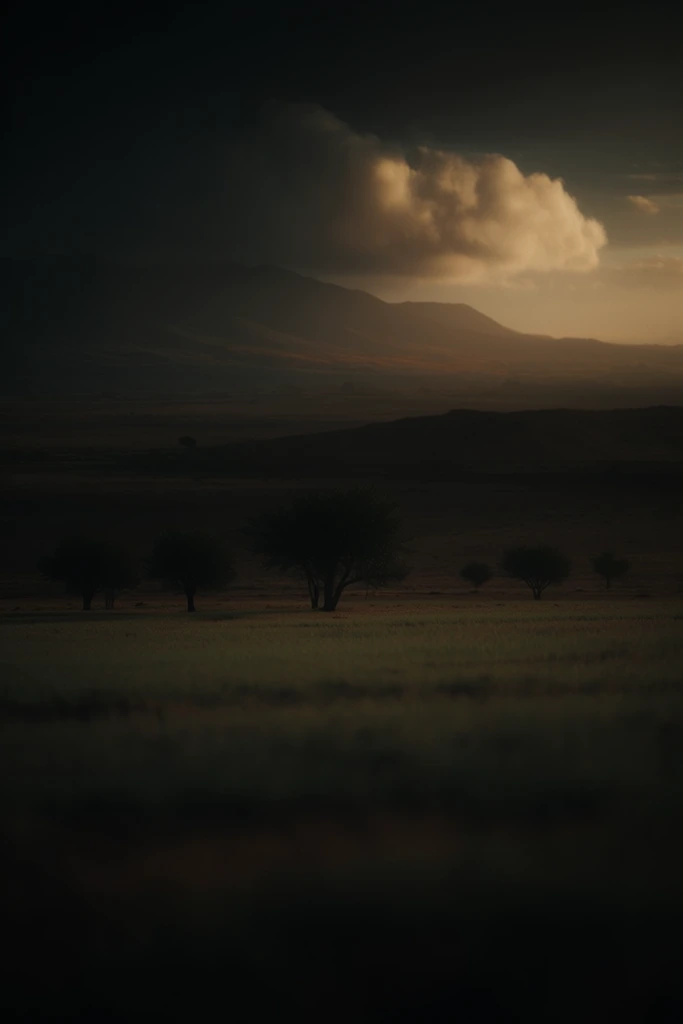 Cinematic Chiaroscuro Portraiture style AI image example 2