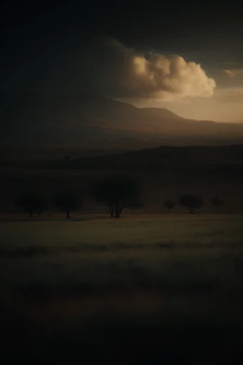 Cinematic Chiaroscuro Portraiture style AI image example 2