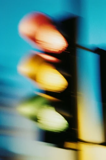 Kinetic Spectral Noir style reference image — analog film grain