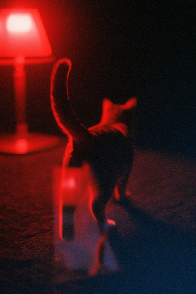 Nocturnal Crimson Noir style AI image example 3