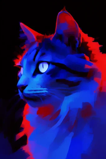 Luminous Noir Expressionism style reference image — ethereal silhouettes
