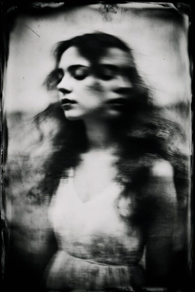 Decayed Spectral Gothic style AI image example 1