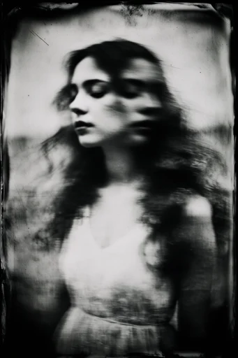 Decayed Spectral Gothic moodboard — generate AI images in this style
