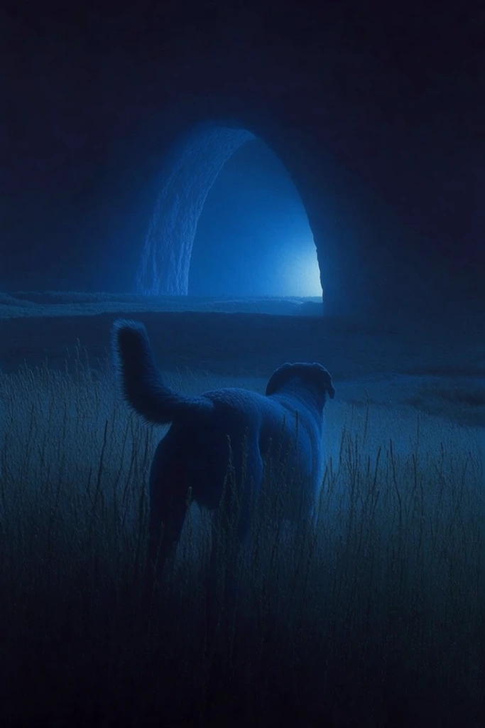 Monolithic Cosmic Void style AI image example 3