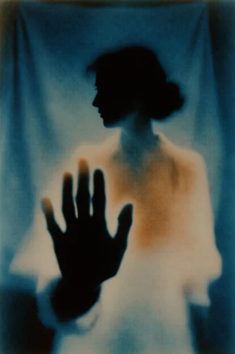 Oneiric Atmospheric Silhouette style reference image — soft focus haze