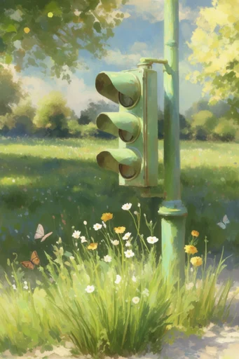 Luminous Impressionist Wilderness style reference image — dappled light