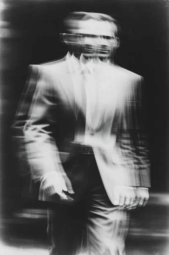 Spectral Analog Noir moodboard — generate AI images in this style