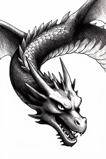 High-Contrast Ink Expressionism style reference image — screentone textures