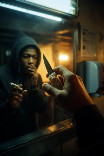 Cinematic Urban Nostalgia style reference image — teal and amber color grading