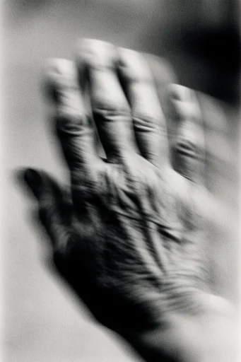 Spectral Gothic Noir style reference image — grainy film texture