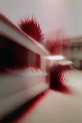 Surreal Glitch Etherea style reference image — analog glitch art