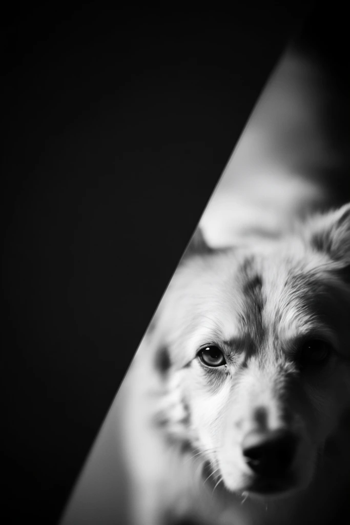 Cinematic Chiaroscuro Noir style AI image example 3