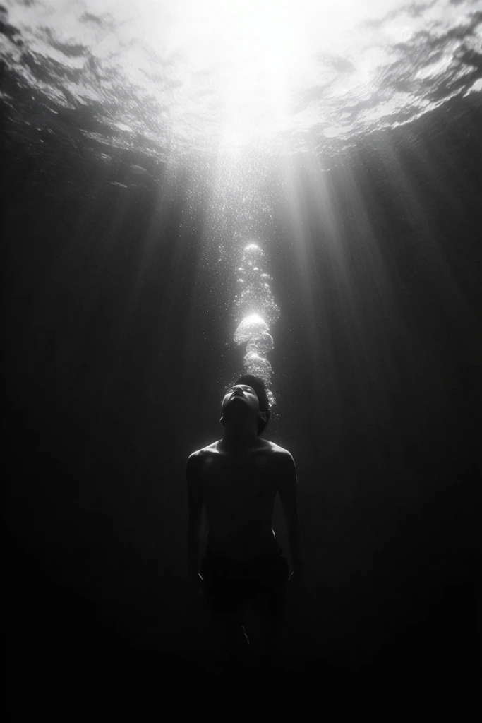 Monochrome Spectral Minimalism style AI image example 2