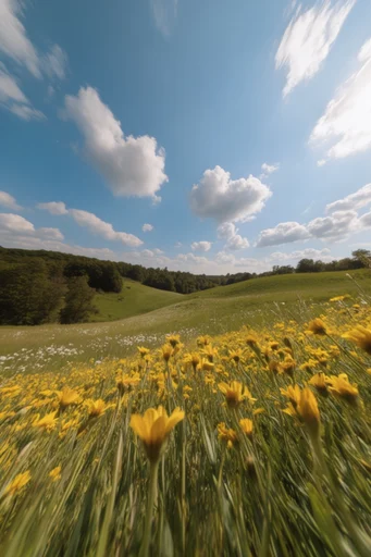 Extreme Wide-Angle Perspective style AI image example 2