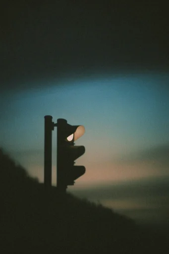 Atmospheric Twilight Nostalgia style reference image — blue hour photography