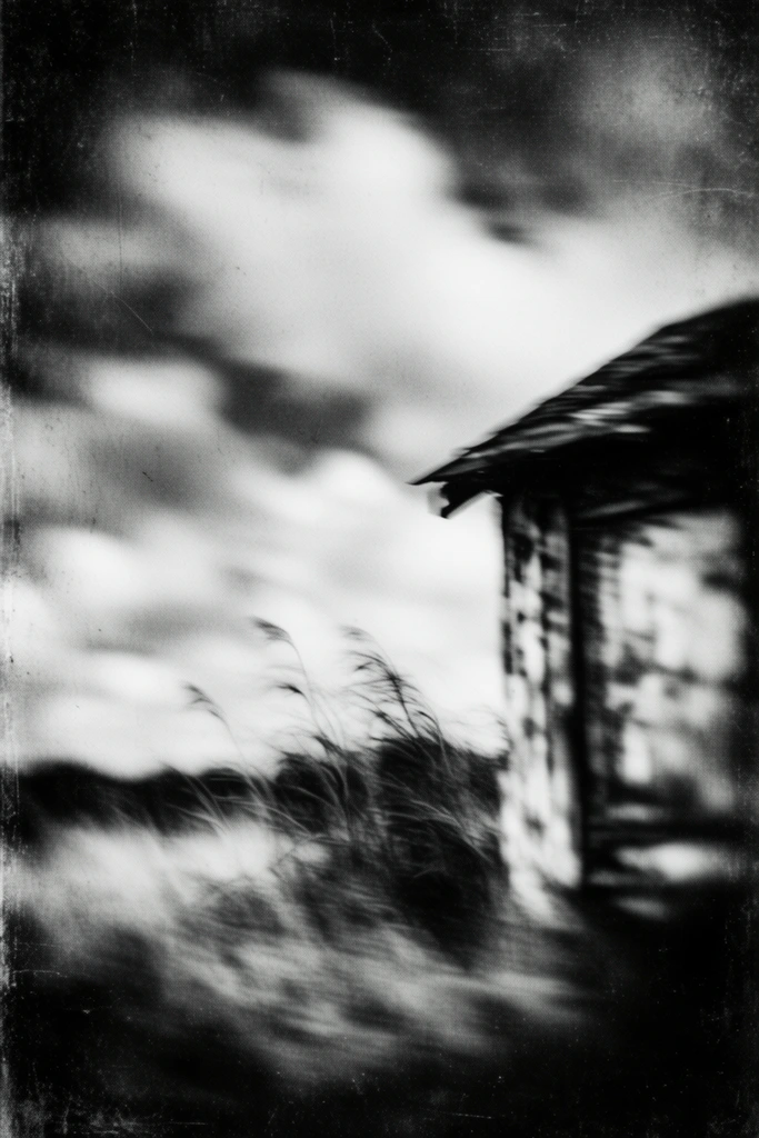 Gritty Spectral Noir style AI image example 2