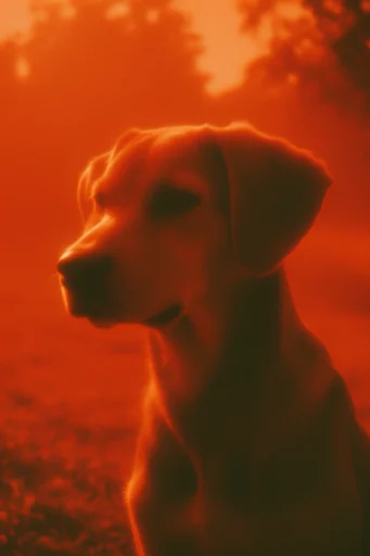 Cinematic Crimson Nocturne style reference image — surreal chiaroscuro