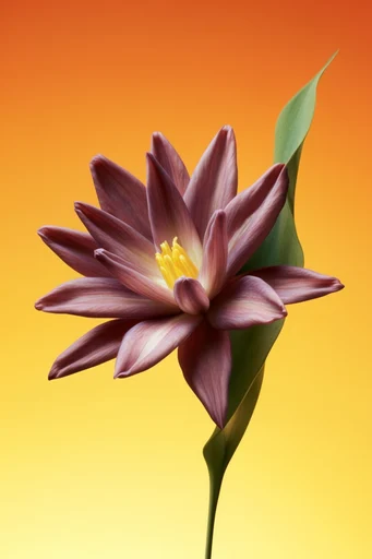 Vibrant Minimalist Botanical style reference image — clean negative space