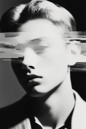Fractured Noir Realism moodboard — generate AI images in this style