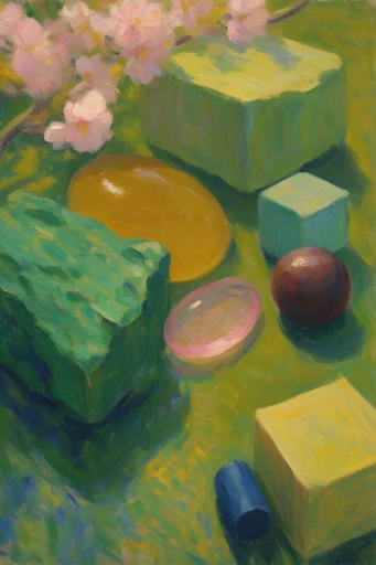 Ethereal Verdant Impressionism style reference image — painterly impasto texture