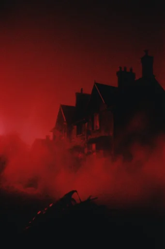 Crimson Noir Cinema style AI image example 4